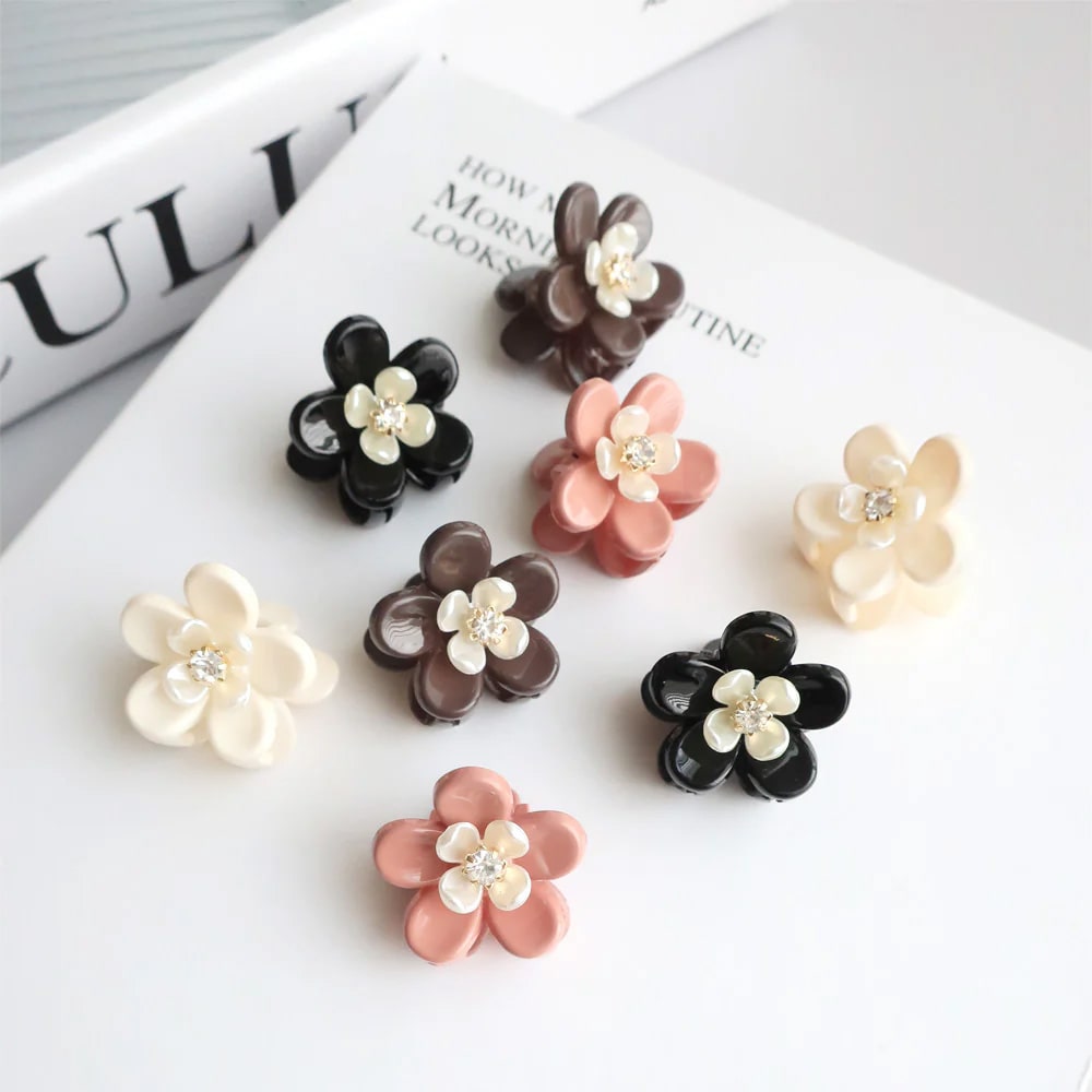 V-542) フラワーミニバンスセット | ビーズ・パーツなどのハンドメイド