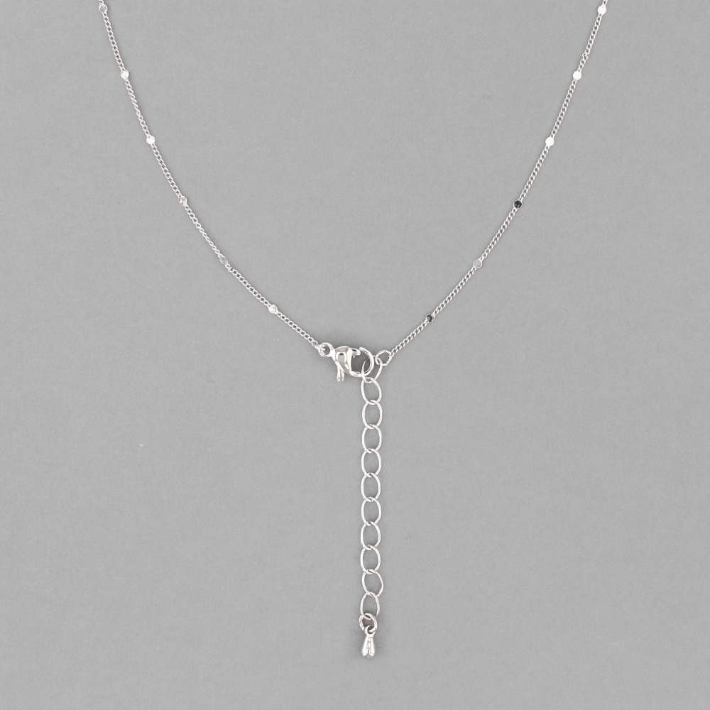 【ラスト1点‼️】　金タイニー　タイニーチェーンネックレス　50cm CHROME HEARTS 22K TINY E CROSS DOUBLE SIDE DIAMOND NECKLACE