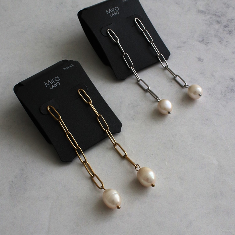 4℃ パール チェーン ピアス 楽天市場】全品10％OFFクーポン10/10まで☆[silver925]パール