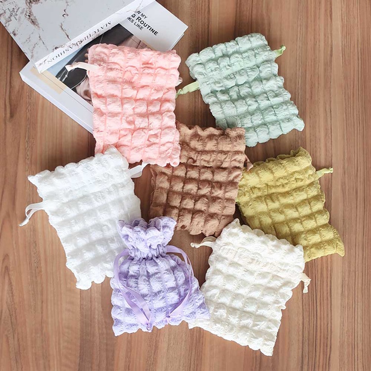 ワッフル巾着 / 小 | ビーズ・パーツなどのハンドメイドパーツ