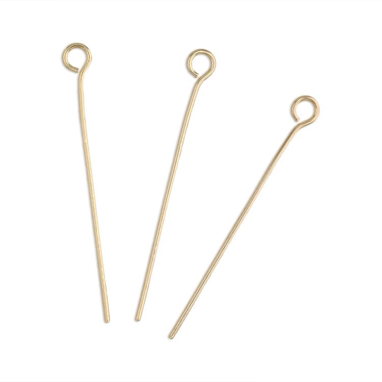 アクセサリー　まとめ売り　9点 9ピン ステンレス G5 約0.6×31mm｜アクセサリー基礎金具【パーツクラブ