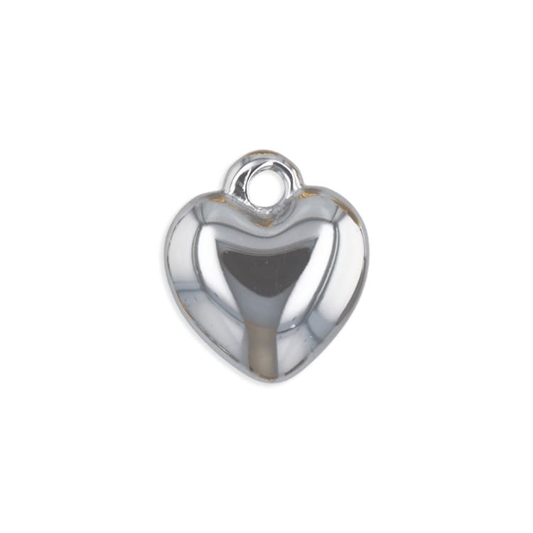 ハンドメイド　ステンレスブレス✖︎ステンレスハートチャーム ステンレスチャーム / ハート / R ｜アクセサリーチャーム