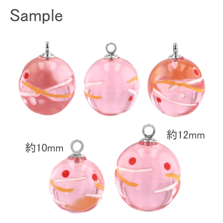 チャーム / ヨーヨー（樹脂）/ PU・G5 約10mm｜アクセサリーチャーム