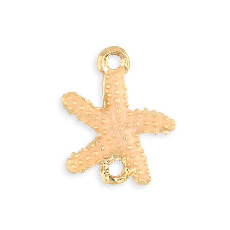 チャーム（つなぎパーツ） / ヒトデ（エポ入） / WH・G5 | ビーズ  