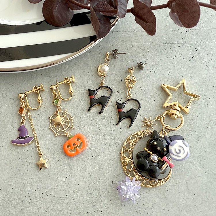 チャーム / ハロウィン カボチャ（エポ入） / OR・G5 ｜アクセサリー