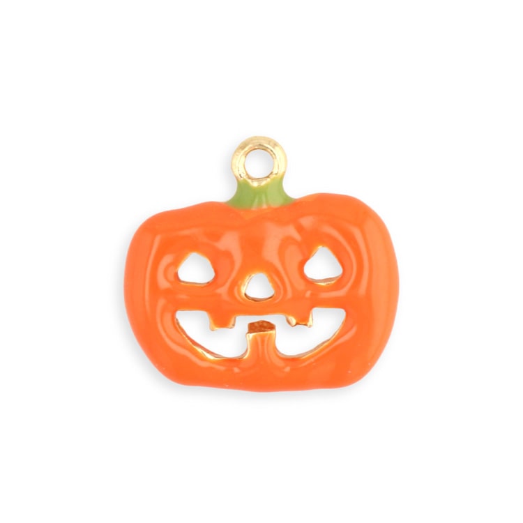 チャーム / ハロウィン カボチャ（エポ入） / OR・G5 ｜アクセサリー