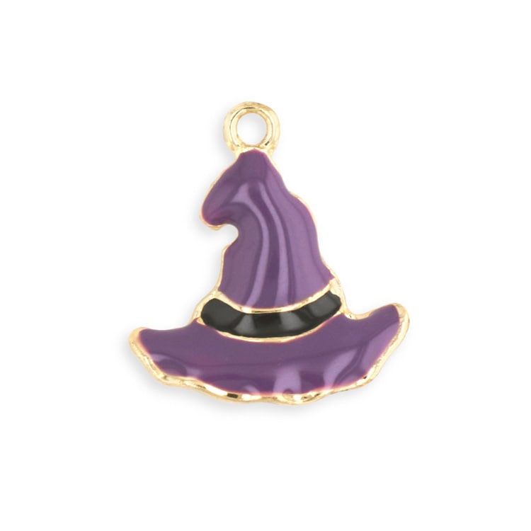 チャーム / ハロウィン ハット（エポ入） / PU・G5 | ビーズ・パーツ