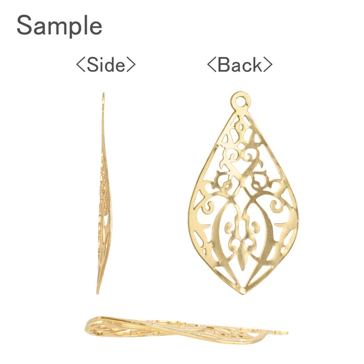 透かしパーツ（チャーム）/ ペタル / G5 | ビーズ・パーツなどの