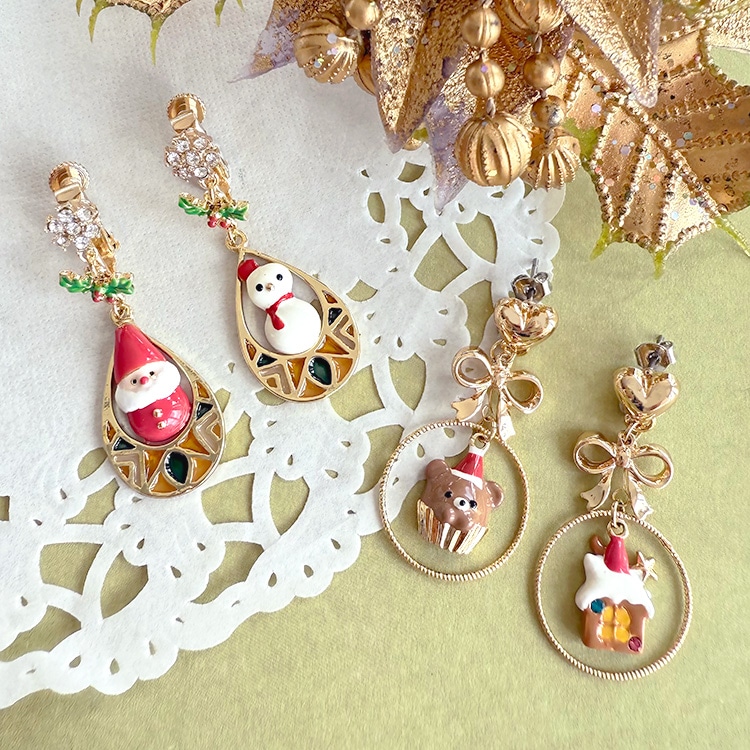 クリスマス製作🎄 保育園での楽しいクリスマス工作に挑戦！ コキンちゃん　キラキラ　ビーズ　ストラップ　チャーム　プチギフト　クリスマス