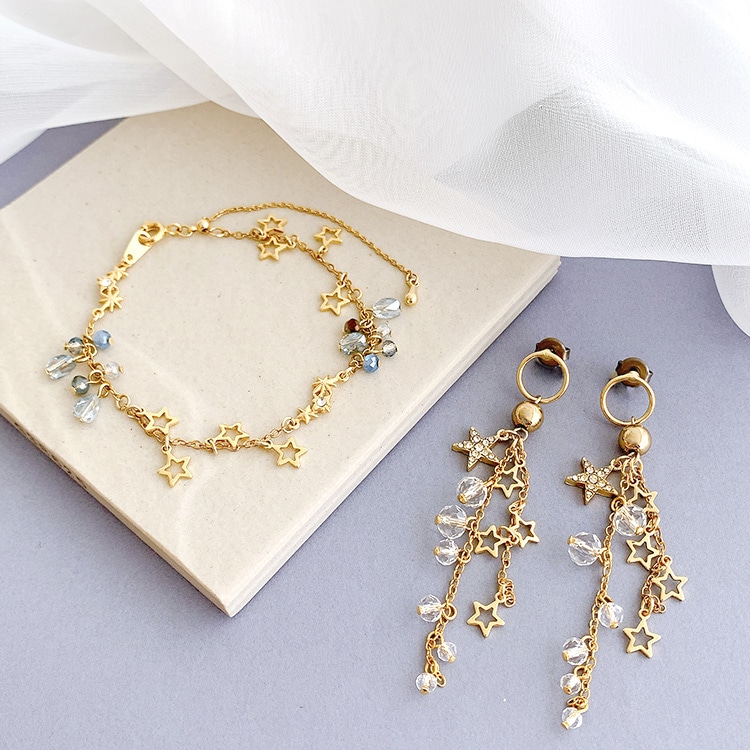 デザインチャーム / 星 / R | ビーズ・パーツなどのハンドメイドパーツ