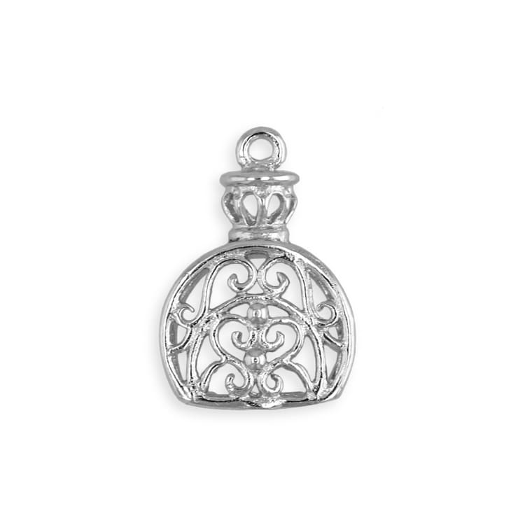 チャーム / 香水瓶 サークル / R ｜アクセサリーチャーム