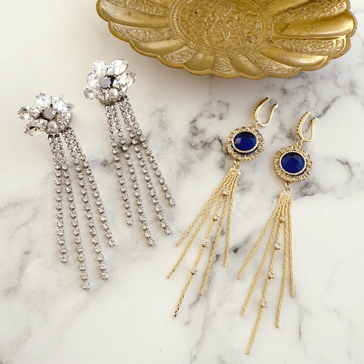 デザインチャーム アソート⑤ デザインチャーム / ラインストーン 2連 / G5 ｜アクセサリーチャーム