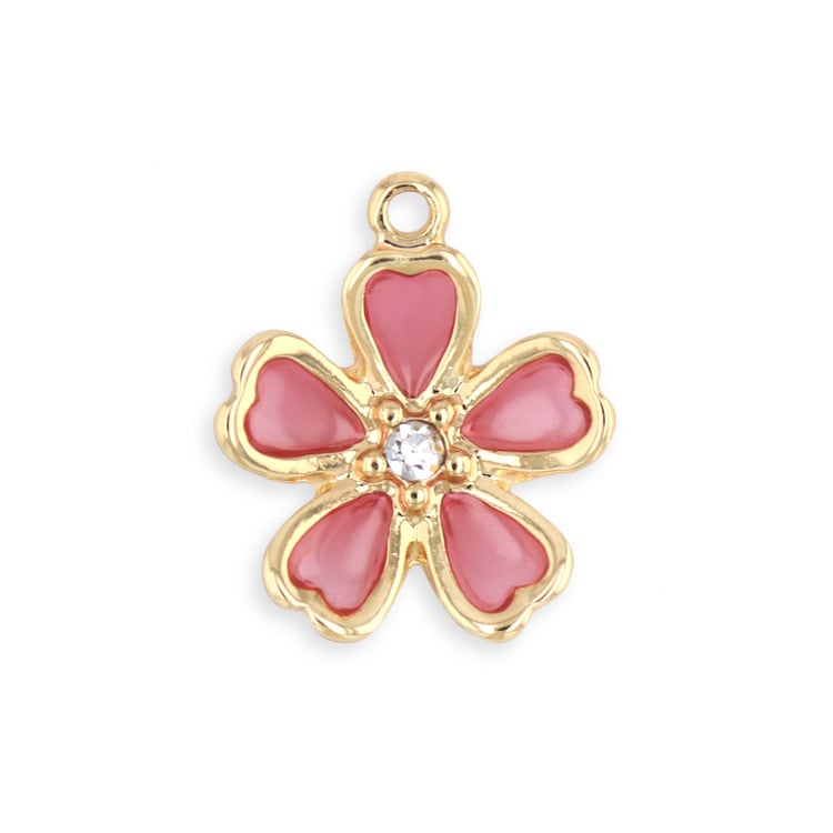 チャーム・桜(エポ入）/ PK・G5 | ビーズ・パーツなどのハンドメイド