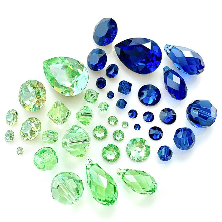 アドバンスト・クリスタル#5000 クリスタル ダークサファイア | ビーズ