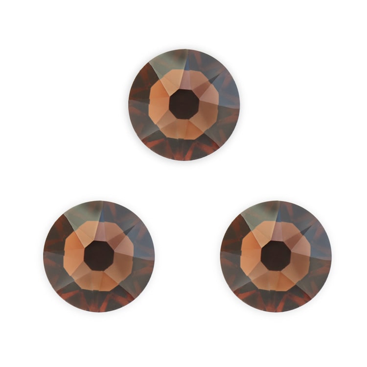 高級水晶#2088煙黃玉，約6.5 毫米| 配件材料和水晶零件[PARTS CLUB