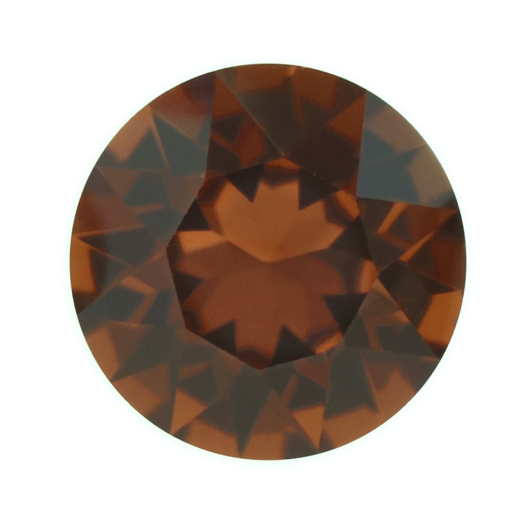 高級水晶#1088煙黃玉，約6 毫米| 配件材料和水晶零件[PARTS CLUB