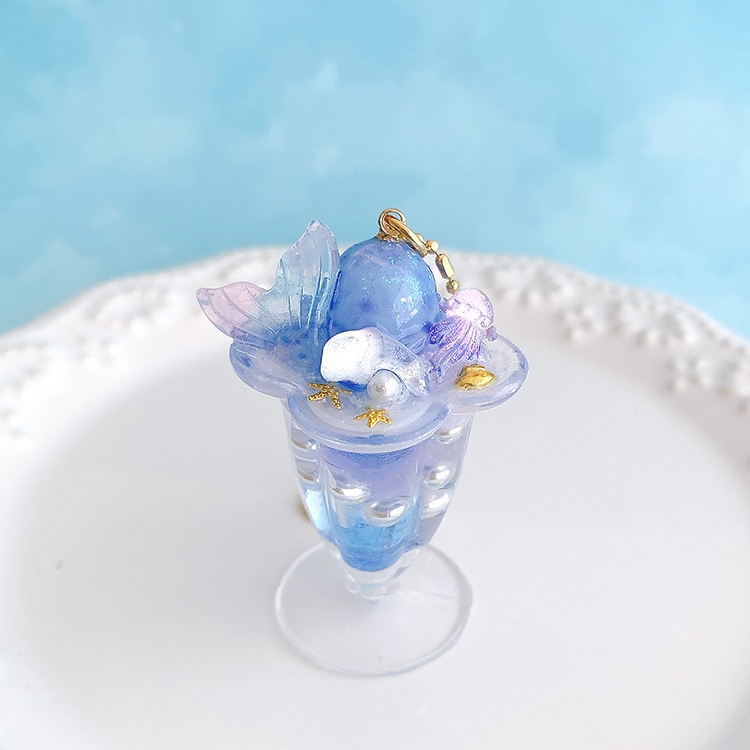 レジン＆ネイル アクリル 貼り付け イルカ / MA | ビーズ・パーツなど