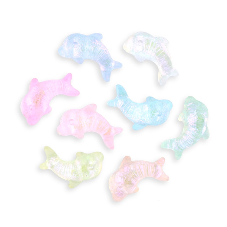 レジン＆ネイル アクリル 貼り付け イルカ / MA | ビーズ・パーツなど
