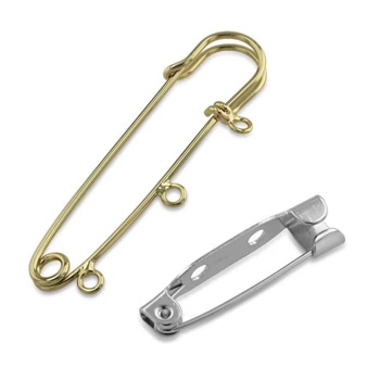 ブローチ金具 | ビーズ・パーツなどのハンドメイドパーツおよび