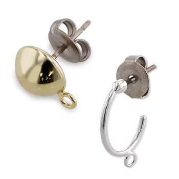 アクセサリー金具の通販｜ピアス金具【パーツクラブ・オンライン
