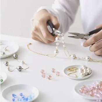 パーツクラブ　片穴パール 片穴 | ビーズ・パーツなどのハンドメイドパーツおよびハイ