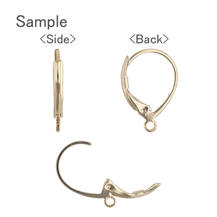 ピアス（フレンチフック） G5 ｜アクセサリー金具・パーツ【パーツ