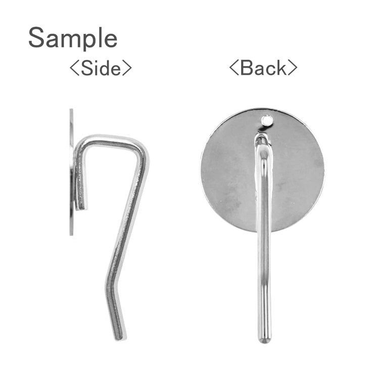 ポニーフック（貼付）/ R | ビーズ・パーツなどのハンドメイドパーツ