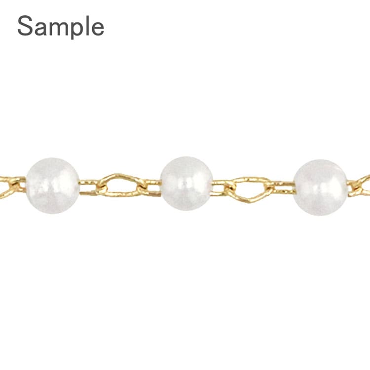 パールチェーン / R | ビーズ・パーツなどのハンドメイドパーツおよび