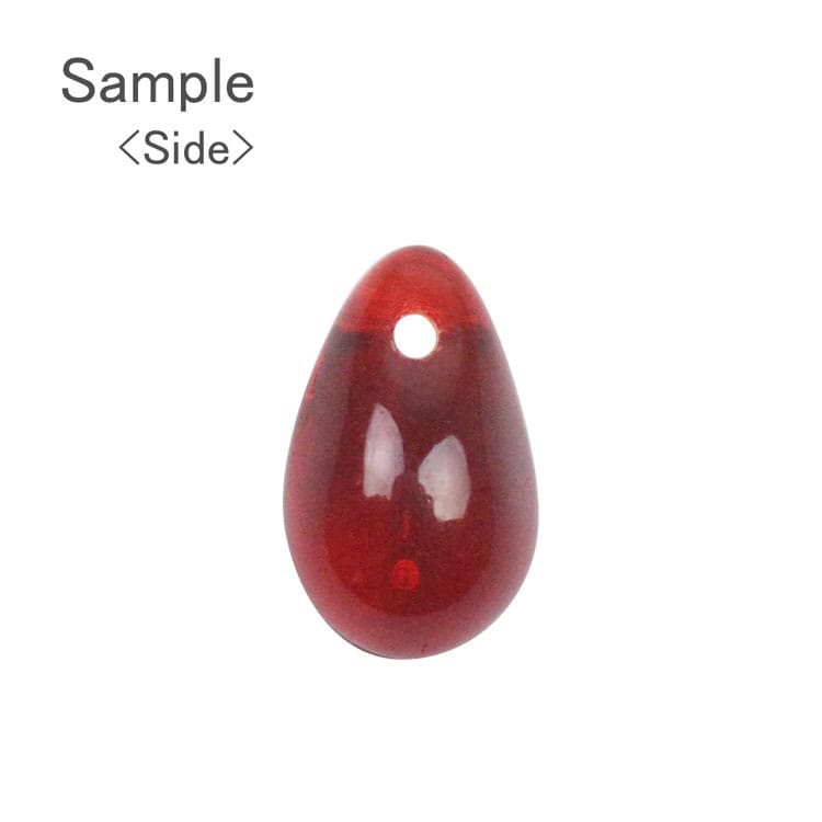 チェコ / ドロップ / アクア×グレープ | ビーズ・パーツなどの