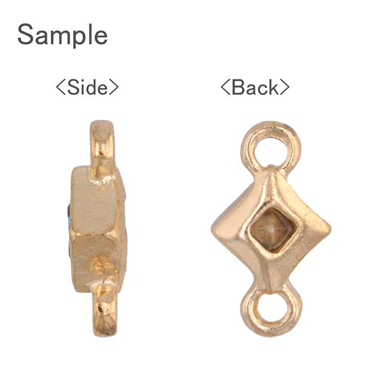 ガラスパーツ / ひし形（つなぎパーツ）/ CR・G5 | ビーズ