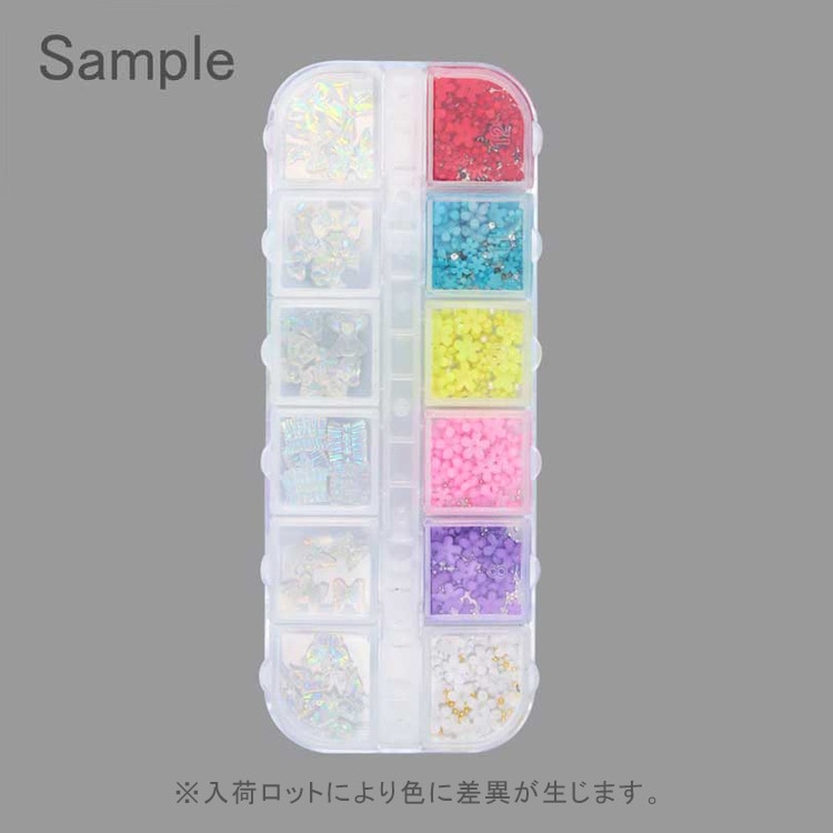 パーツまとめ売り ハンドメイドパーツ ネイルパーツ ビーズ レジン BLAZE（手芸） 約5g入り 封入パーツ メタル ブリオン サイズ ミックス