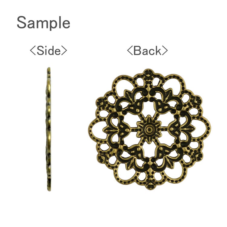 座金 G5 約20mm｜メタル素材パーツ・アクセサリーパーツ【パーツクラブ