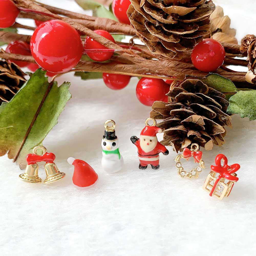 チャーム / クリスマスベル / RD・G5 | ビーズ・パーツなどの