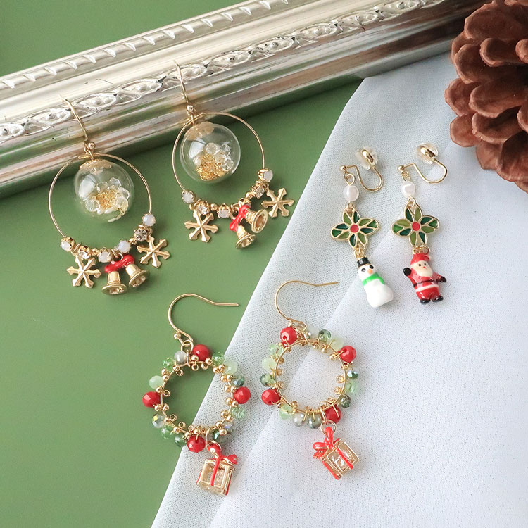 チャーム / クリスマスベル / RD・G5 | ビーズ・パーツなどの