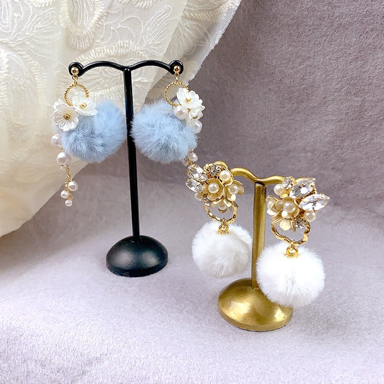 エコファーボール GR 約25mm｜服飾素材・ハンドメイドパーツ【パーツ