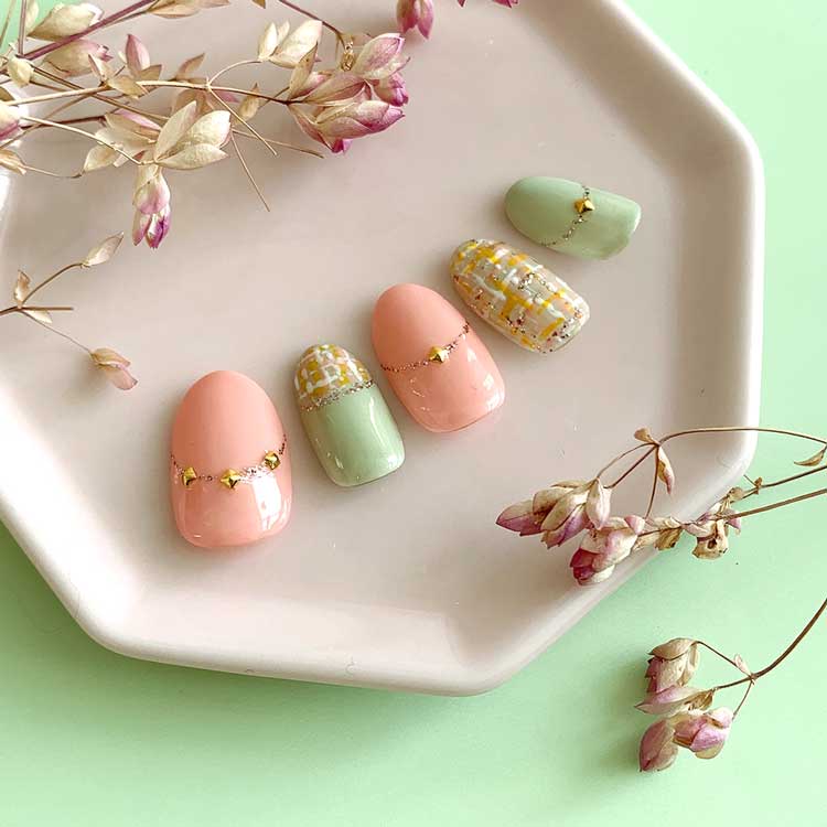 Peach☆ Deco＆gel（デコエンジェル）/ カラージェル IN474（Fresh Peach