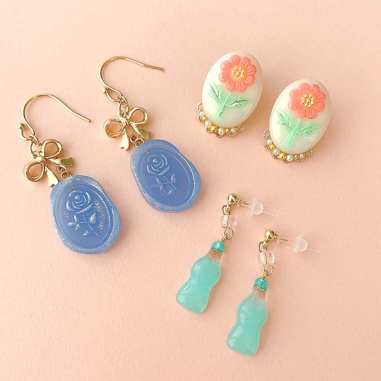 レジンアクセサリーNo.151 レジンアクセサリー NO.10