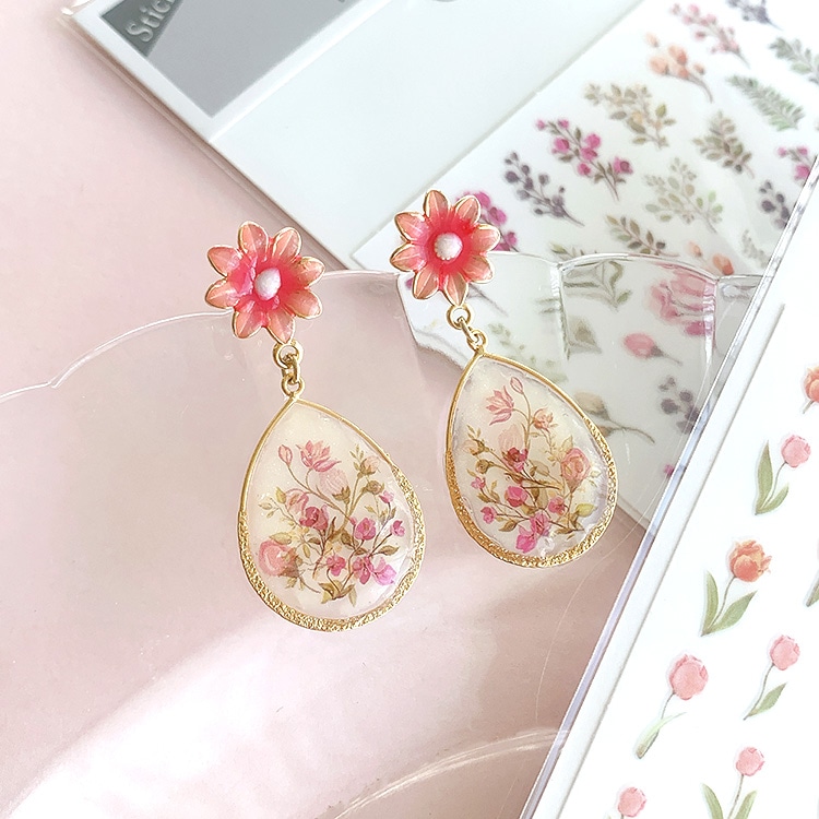 レジン＆ネイル レジン・ネイル用シール チューリップ/ PK | ビーズ