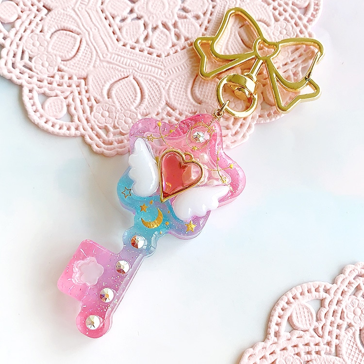 シリコンモールド / シェイカー 星鍵（フィルム2枚入り） | ビーズ