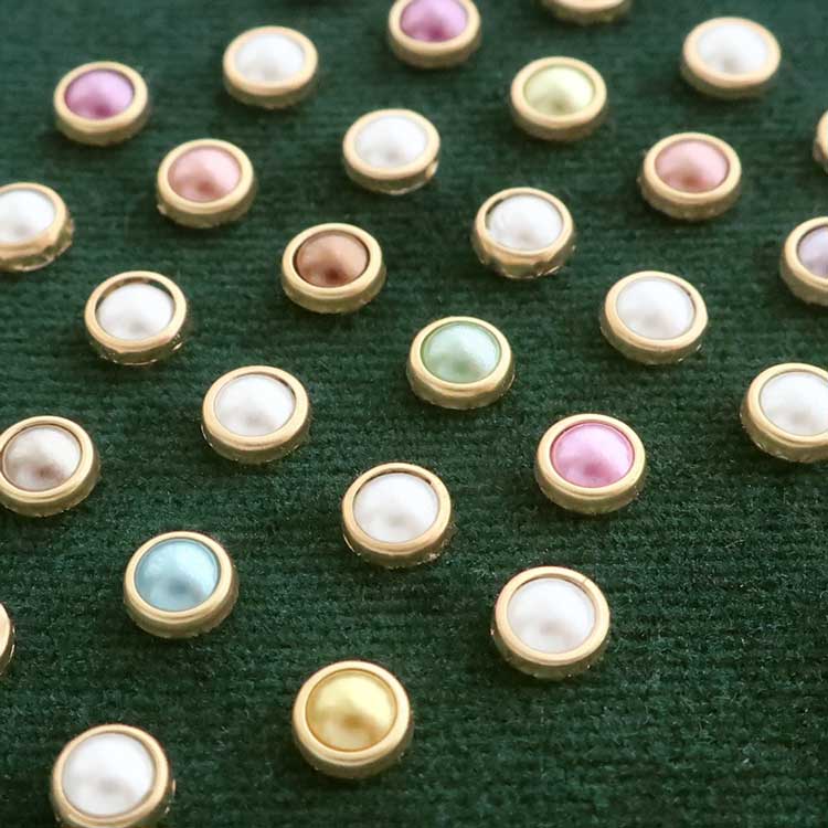 レジン＆ネイル 枠付パールアソートセット / MA | ビーズ・パーツなど