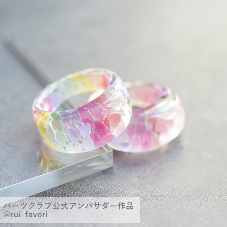 レジン＆ネイル ホログラムアソートセット / 桜 / MA | ビーズ