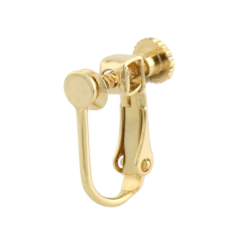 ニッケルフリーイヤリング（平皿） G5 貼付部約4mm｜アクセサリー金具