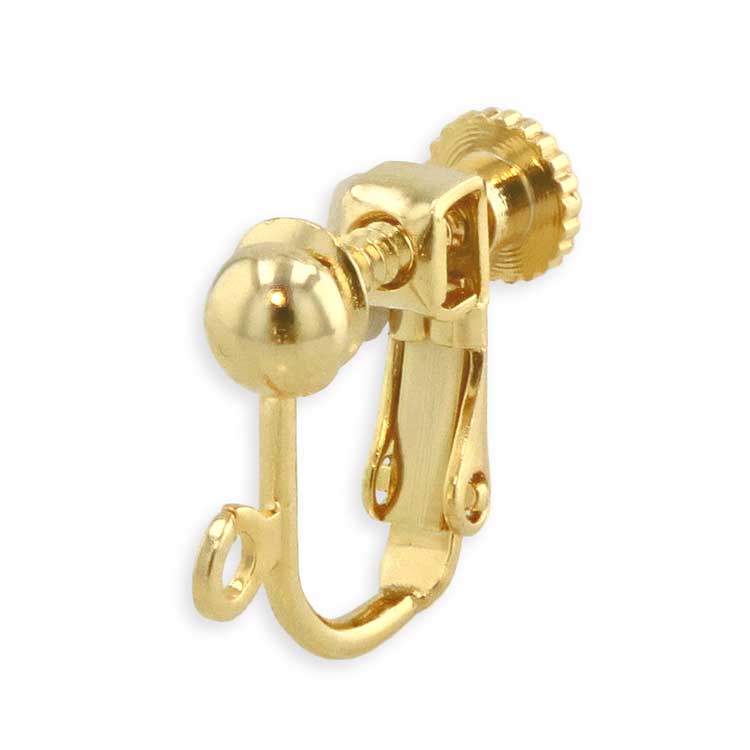 ニッケルフリーイヤリング（半円・縦カン付） G5 3.5mm半円(大袋