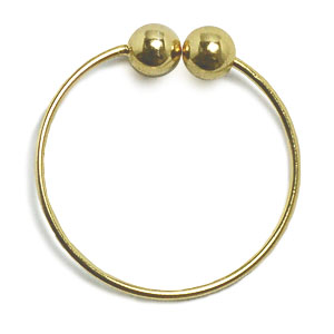 フープイヤリング G5 約15～16mm（大袋）｜アクセサリー金具・パーツ