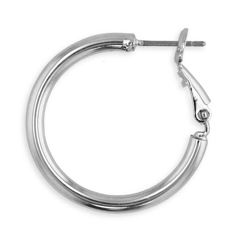 チタンポストフープピアス（バネ式） R ｜アクセサリー金具・パーツ