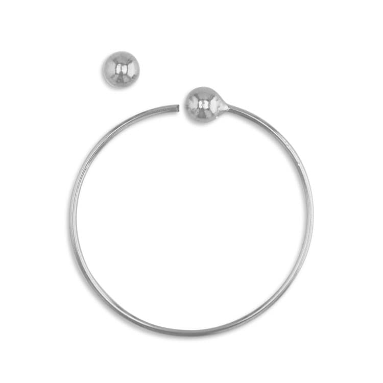 フープイヤリング リング兼用 R 約20mm(大袋)｜アクセサリー金具 