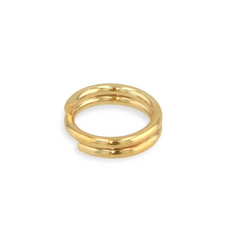 二重丸カン G5 1.5×5mm｜アクセサリー基礎金具【パーツクラブ