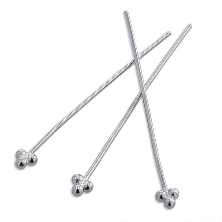 デザインピン R 0.6×30mm｜アクセサリー基礎金具【パーツクラブ