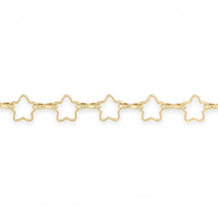 チェーン（星・透かし）/ G5 | ビーズ・パーツなどのハンドメイド