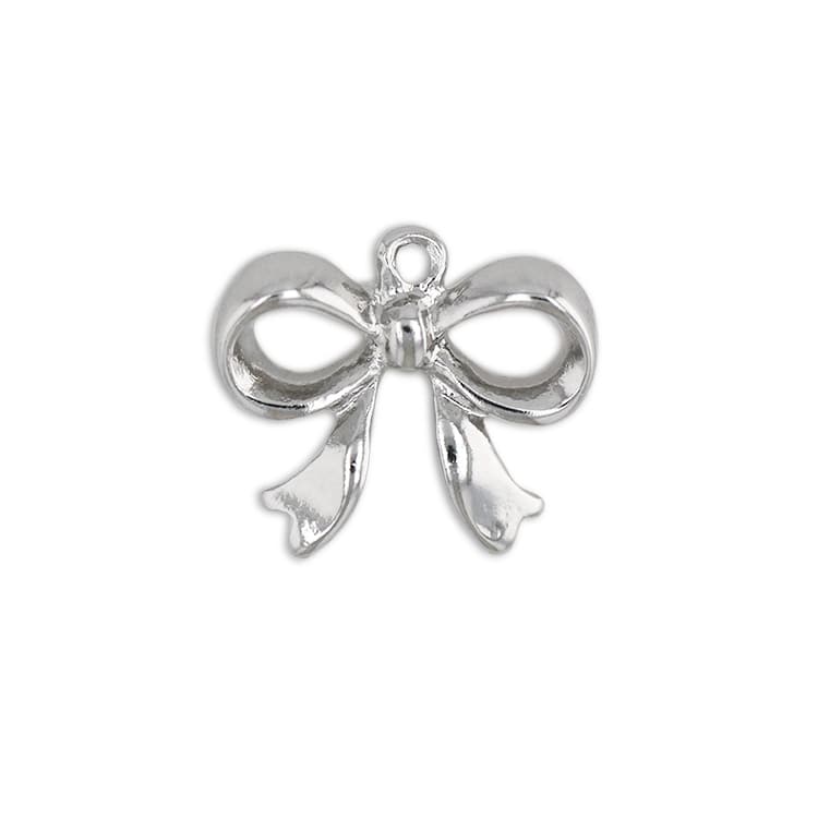 チャーム / リボン / R ｜アクセサリーチャーム・ハンドメイドパーツ